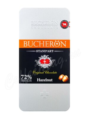 Bucheron Шоколад горький с фундуком, плитка 100г ж.б.