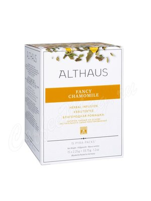 Чай Althaus Fancy Chamomile травяной Благородная Ромашка в пирамидках 15 шт