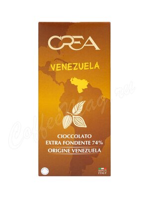 Crea Venezuela Горький шоколад 74% 100 г