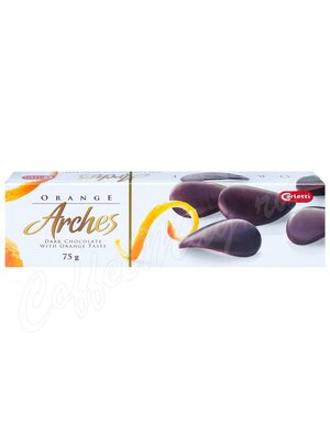 Carletti Arches Orange темный шоколад со вкусом апельсина 75 г