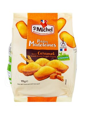 St Michel Мадлен Пирожное бисквитное со вкусом карамели 175 г