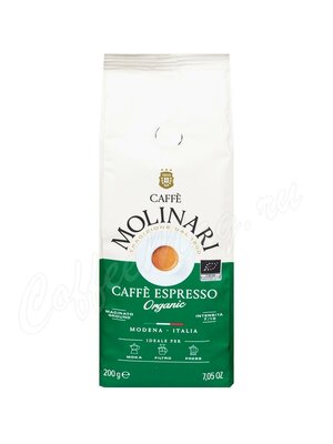 Кофе Molinari молотый Bio Organic 250 г