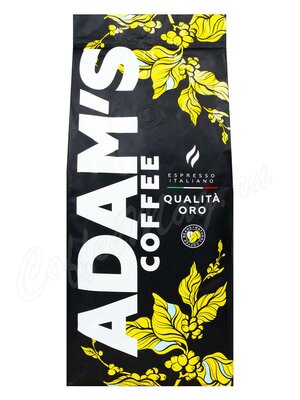 Кофе Adams Coffee Qualita Oro в зернах 1 кг