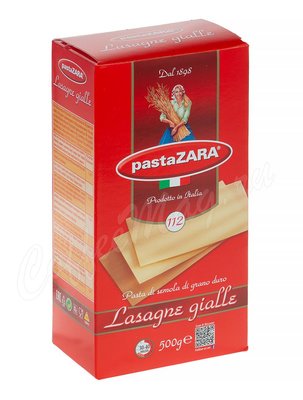 Макаронные изделия Pasta Zara Лазанья №112 500 г